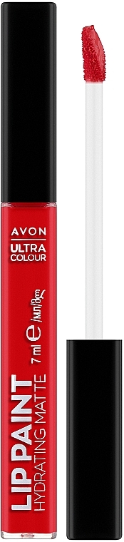 Рідка зволожувальна помада для губ - Avon Ultra Colour Hydrating Matte Lip Paint — фото N1