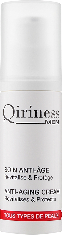 Антивозрастной мужской крем для лица - Qiriness Men Anti-Aging Cream — фото N1