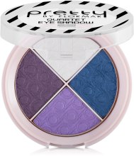 Духи, Парфюмерия, косметика Четырехцветные тени - Pretty By Flormar Eyeshadow