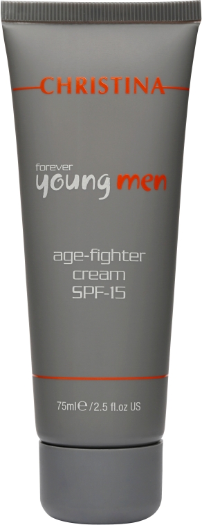 Крем против старения - Christina Forever Young Men Age Fighter Cream SPF15