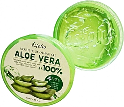 Увлажняющий гель с алоэ - Esfolio Moisture Soothing Gel Aloe Vera 100% Purity — фото N3