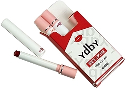 Парфумерія, косметика Набір матових помад - Ydby Liftle Smoke Matte Lipstick (4 x lipstick/1g)