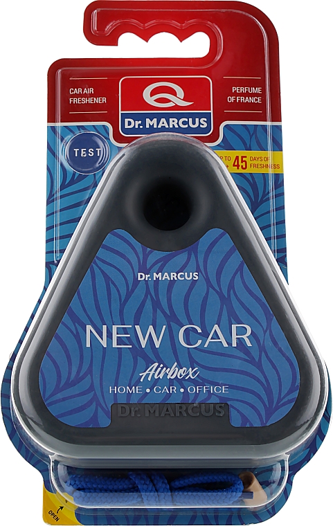 Ароматизатор повітря для автомобіля "Нова машина" - Dr.Marcus Airbox New Car