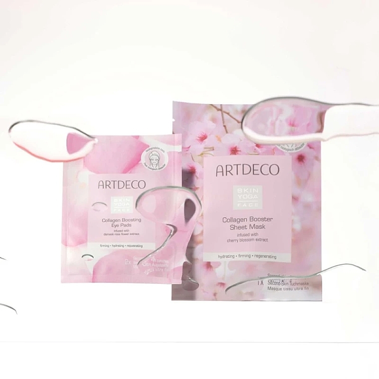 Интенсивно ухаживающие патчи для глаз - Artdeco Skin Yoga Collagen Boosting Eye Pads — фото N3