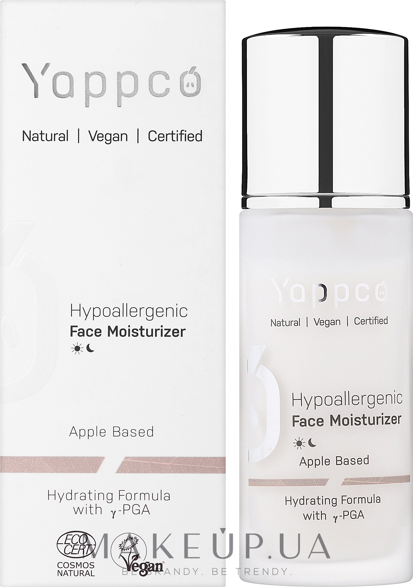 Увлажняющий крем для лица - Yappco Hypoallergenic Moisturizer Face Cream — фото 50ml
