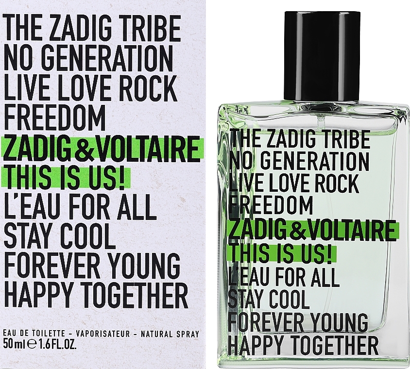 Zadig & Voltaire This is Us! L’Eau For All - Туалетная вода — фото N2