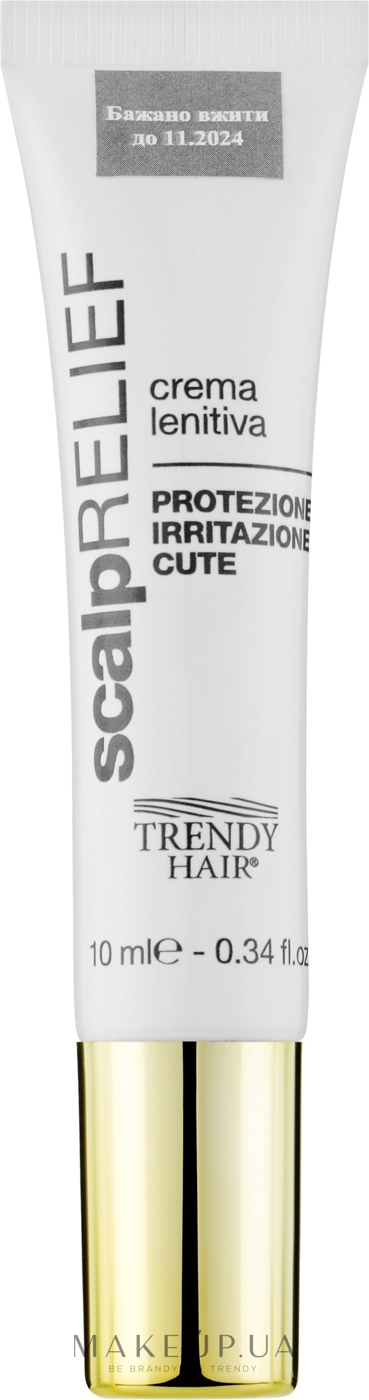 Крем защитный для кожи головы от раздражений - Trendy Hair Scalp Relief Protezione Irritazione Cute — фото 10ml