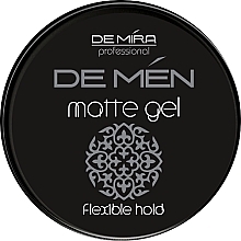 Духи, Парфюмерия, косметика Профессиональный стайлинговый матовый гель для укладки волос - DeMira Professional DeMen Matte Gel