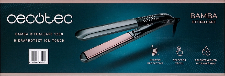 Щипцы для волос - Cecotec Ritual Care 1200 Hidra Protect Ion Touch — фото N2