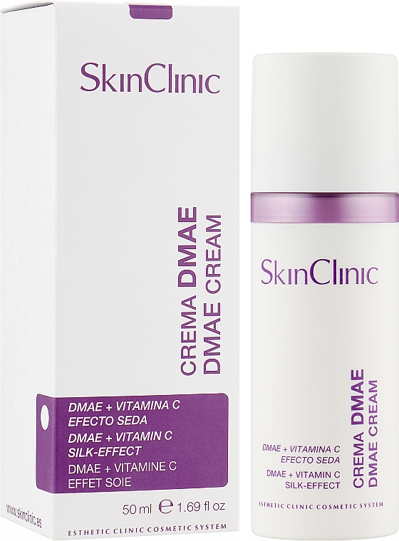 Крем для обличчя "Шовковий ефект" з ДМАЕ - SkinClinic Dmae Cream Silk Effect — фото N2
