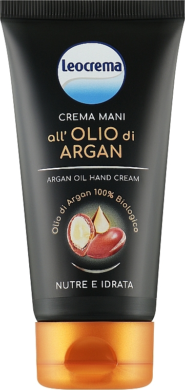 Крем для рук "Аргановое масло" - Leocrema Hand Cream  — фото N1