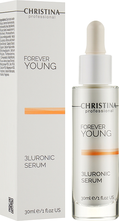 3-гіалуронова сироватка для обличчя - Christina Forever Young 3Luronic Serum — фото N2