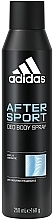 Дезодорант-спрей для чоловіків - Adidas After Sport Cool & Aromatic Deo Body Spray — фото N1