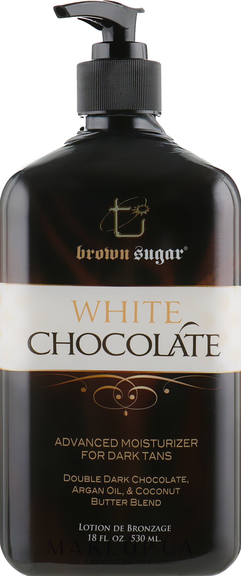 Крем після засмаги з екстрактом шоколаду, кокоса та акаї, з виразним омолоджувальним ефектом - Tan Incorporated White Chocolate — фото 530ml
