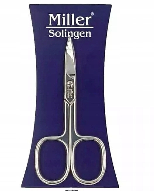 Ножницы для ногтей, серебристые, длина 9 см - Miller Solingen — фото N1
