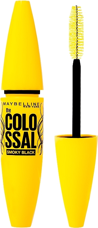 Туш для вій - Maybelline New York Volum Express Colossal Smoky Black — фото N1