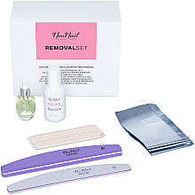 Духи, Парфюмерия, косметика Набор - NeoNail Professional Removal Set (rem/50ml + oil/15ml + n/file/2pc + n/wraps/100pc + sticks/10pc)