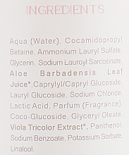 Гель для душа с экстрактом фиалки - Pierpaoli Bioconte Shower Gel With Violet Extract — фото N3