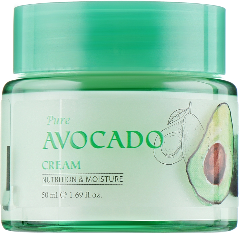 Крем для лица "Pure" с экстрактом авокадо - Esfolio Pure Avocado Cream — фото N2