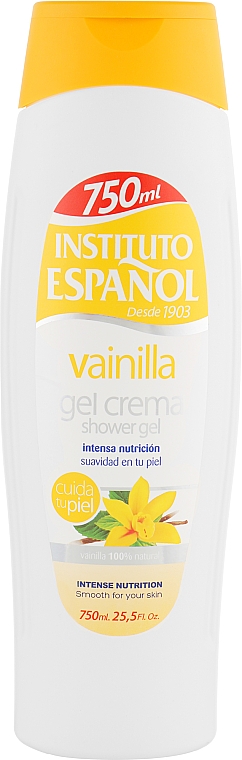Крем-гель для душу "Ваніль" - Instituto Espanol Vanilia Shower Gel — фото N1