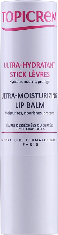Бальзам для губ ультра-увлажняющий - Topicrem Ultra-Moisturizing Lip Balm
