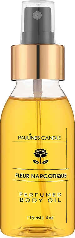 Pauline's Candle Fleur Narcotique Perfumed Body Oil - Парфюмированное масло для тела — фото N1