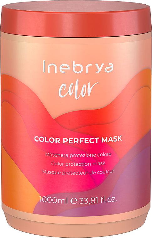 Маска для захисту кольору фарбованого волосся - Inebrya Color Perfect Mask — фото N2