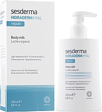 Відновлювальне молочко для тіла - SesDerma Laboratories Hidraderm Repair Body Milk — фото N2