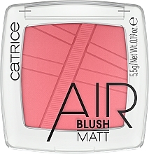 Пудровые румяна - Catrice Powder Blush Air Blush Matt — фото N1