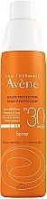 Спрей солнцезащитный для чувствительной кожи SPF30 - Avene Solaires Haute Protection Spray SPF 30 — фото N1