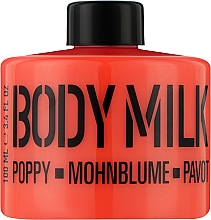 Парфумерія, косметика Молочко для тіла "Червоний мак" - Mades Cosmetics Stackable Poppy Body Milk