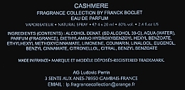 Franck Boclet Cashmere - Набір (edp/20ml + refill/3x20ml) — фото N4