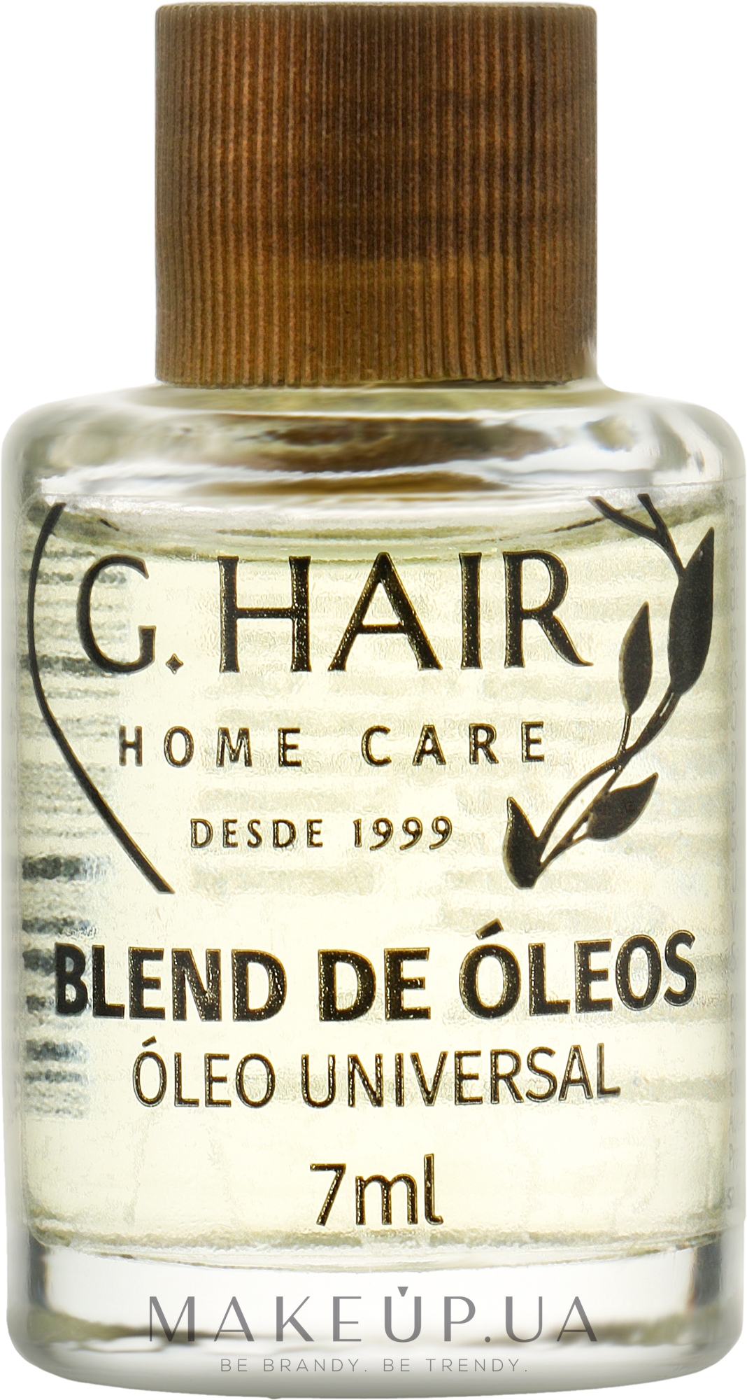 Масло для волос "Коктейль 7 экстрактов" - G.Hair Blend De Oleo — фото 7ml
