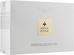 Набор - Guerlain Abeille Royale Programme Anti Age (cr/50ml + lot/15ml + ser/15ml + oil/0,6ml*8 + bag) — фото N1