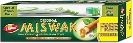 Духи, Парфюмерия, косметика Набор "Miswak", зеленая - Dabur Miswak (toothbrush/1pcs + toothpaste/190g) 