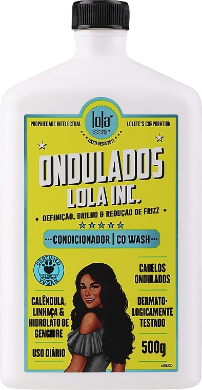 Очищающий кондиционер для вьющихся волос - Lola Cosmetics Ondulados Lola Inc. Co-Wash Conditioner — фото N1