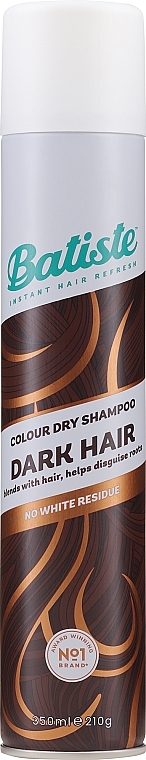 Сухий шампуньдля темного волосся - Batiste Dry Shampoo Dark and Deep Brown a Hint of Color — фото N5