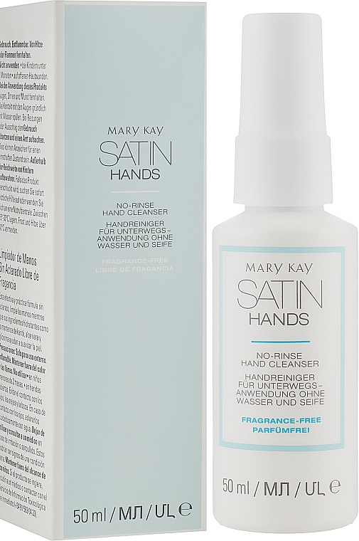 Очищувальний засіб для рук - Mary Kay Satin Hands No-Rinse Hand Cleanser — фото N2