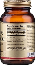 Диетическая добавка "Витамин D" - Solgar Vitamin D3 1000 IU Cholekacyferol — фото N6
