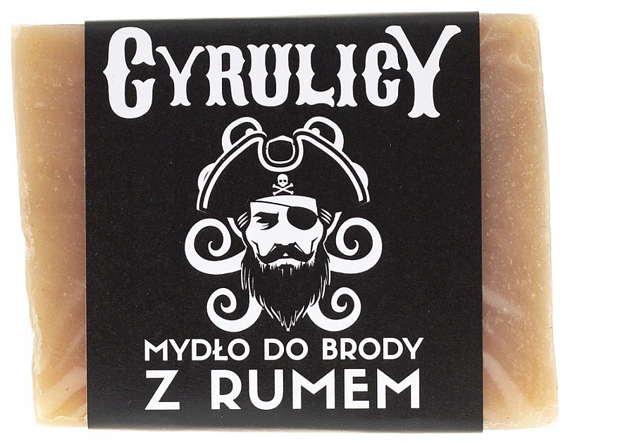 Мыло для бороды с ромом - Cyrulicy Rum Beard Soap — фото N1