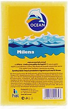 Духи, Парфюмерия, косметика Губка массажная для купания "Milena", желтая - Ocean