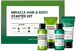 Парфумерія, косметика Набір - Some By Mi Miracle Hair & Body Starter Kit (shm/60ml + mask/30ml + sh/gel/60g + b/lot/30ml)