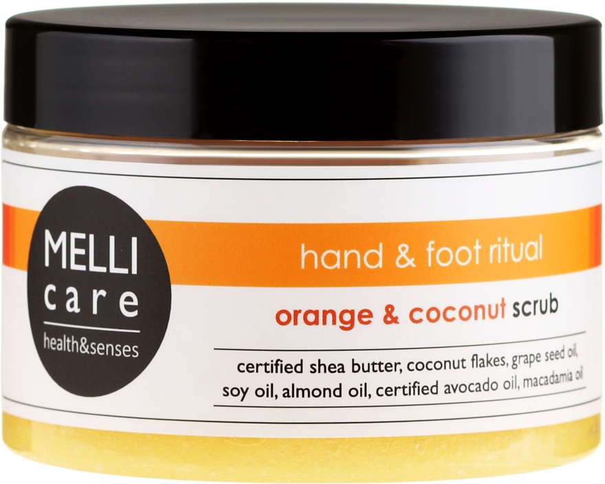Скраб для тела - Melli Care Orange & Coconut Scrub — фото N1
