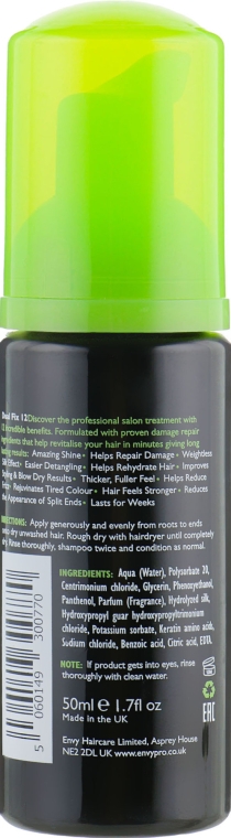 Професійне відновлення для волосся усіх типів - Envy Professional Dual Fix 12 — фото N4