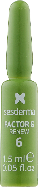 Ампули для обличчя - SesDerma Laboratories Factor G Renew Biostimulating Ampoules Anti-Ageing Action — фото N8