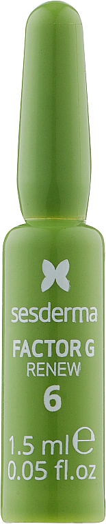 Ампулы для лица - SesDerma Laboratories Factor G Renew Biostimulating Ampoules Anti-Ageing Action — фото N8