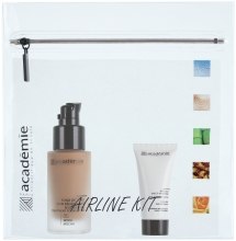 Духи, Парфюмерия, косметика Набор - Academie Airline Kit Mocha (foundation/75ml + mask/15ml + bag)