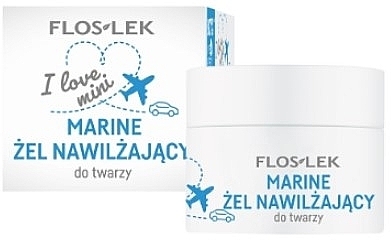 Увлажняющий гель для лица - Floslek I Love Mini Facial Moisturising Gel — фото N1