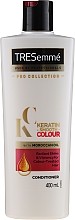 Кондиціонер для сяйва і м'якості фарбованого волосся - Tresemme Keratin Smooth Colour Conditioner With Maroccan Oil — фото N1