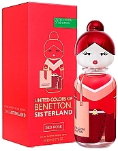 Парфумерія, косметика Benetton Sisterland Red Rose - Туалетна вода 